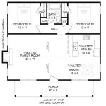 1000 Square Foot Cabin Floor Plans