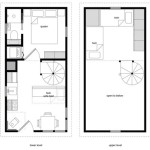 12 X 24 Tiny House Floor Plans