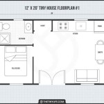 12x20 Tiny Home Floor Plan