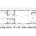 16 X 50 Floor Plans