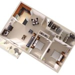 2 Bed Apartment Floor Plans