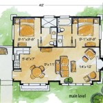 2 Bedroom 2 Bath Cabin Floor Plans