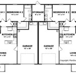 2 Bedroom Duplex Floor Plans