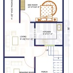 20 X 50 House Plans