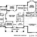 2500 Square Foot House Plans One Story