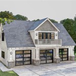 3-Car Garage With Living Space Above Plans