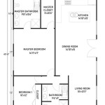 30 X 40 Floor Plan