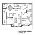 500 Square Feet House Floor Plans