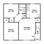 500 Square Foot 2 Bedroom House Plans