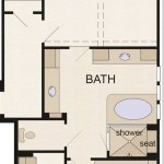 Bathroom Floor Plans With Walk In Closets