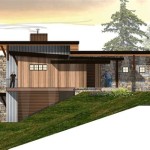 Contemporary Sloping Lot House Plans