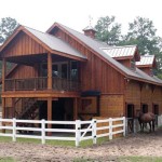 Horse Barn With Apartment Plans