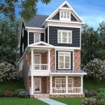 Narrow Lot House Plans With 3 Car Garage