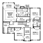 One Story Closed Floor Plans