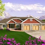 Ranch Plans With 3 Car Garage