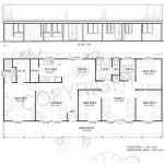 Rectangular House Plans 4 Bedroom