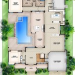 Single Story House Plans With Pool