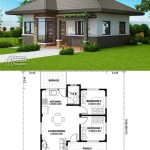 Two Bedroom Bungalow House Plans